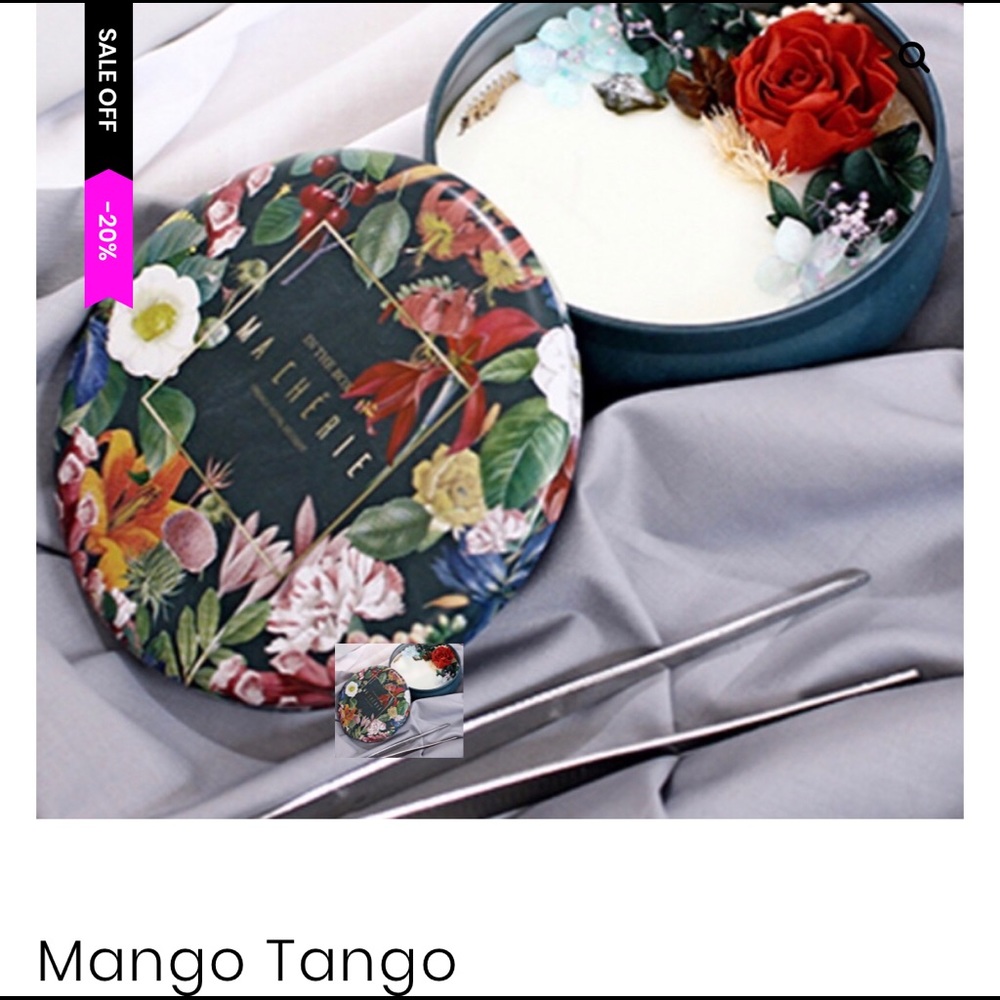 Scented Flower Candles